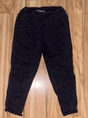 Thread & Supply Black Track Jogger Pants